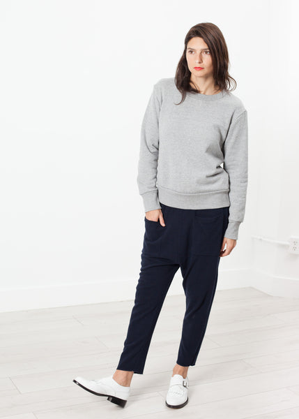 Loopwheeler Sweatshirt in Grey – dungdai