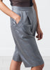 Silk Shorts in Grey